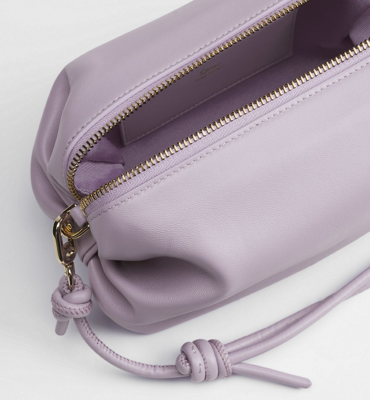 Pochette Dior Bow — Pelle di Agnello Lilas