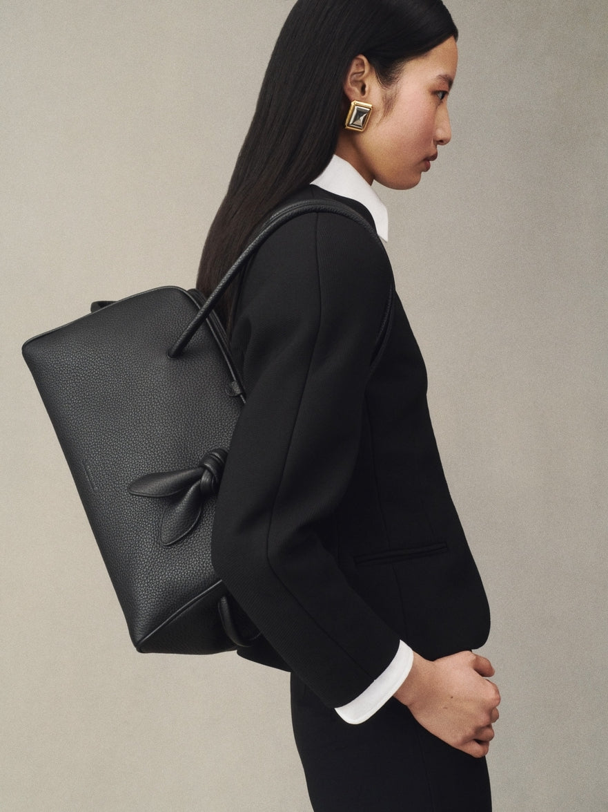 JACQUEMUS - Borsa Le Turismo in Pelle -Nero