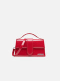 JACQUEMUS - Borsa Le Grand Bambino in Pelle Verniciata - Rosso