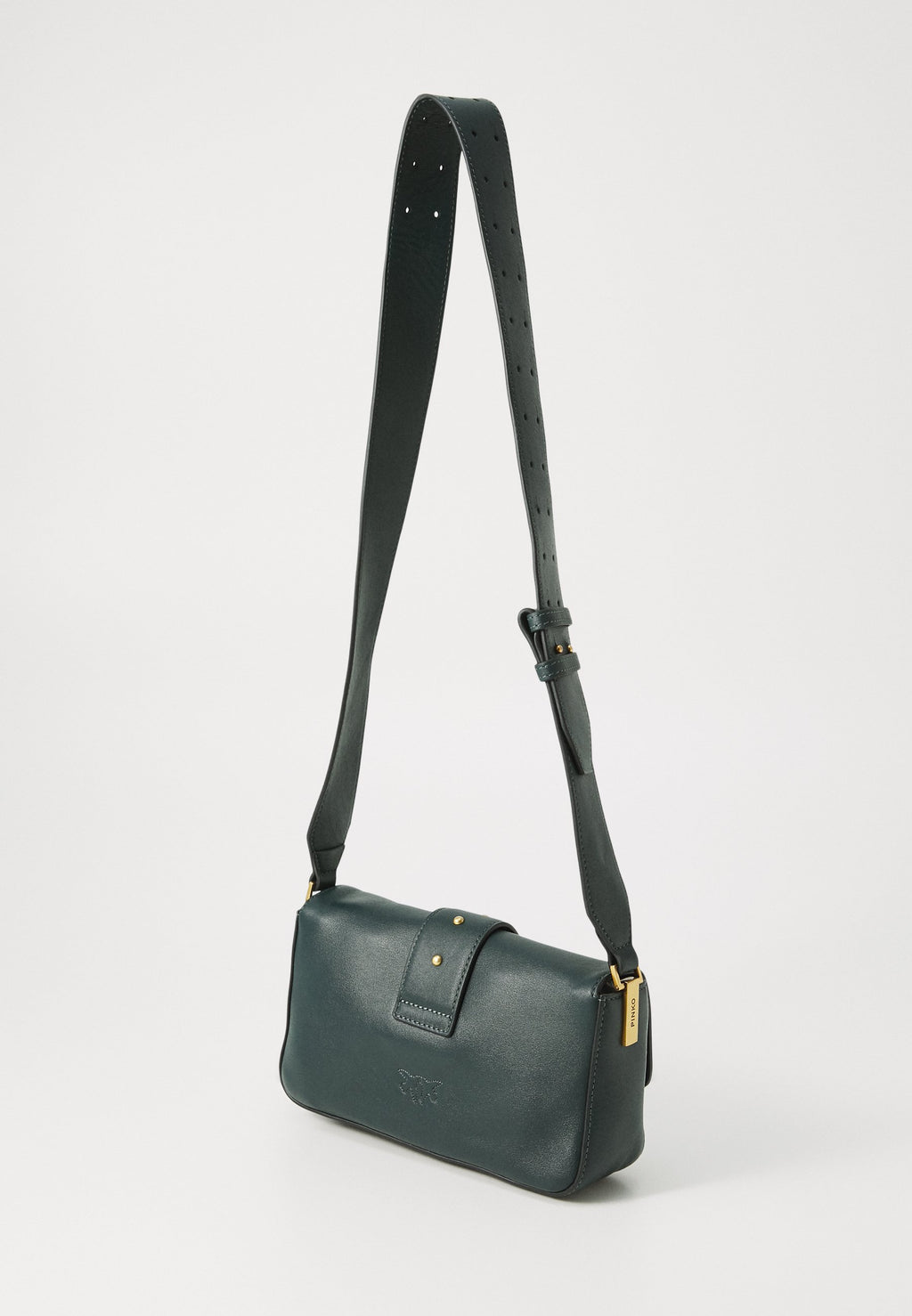 Pinko Love One Mini Slouchy - Verde Scarabeo/Gold