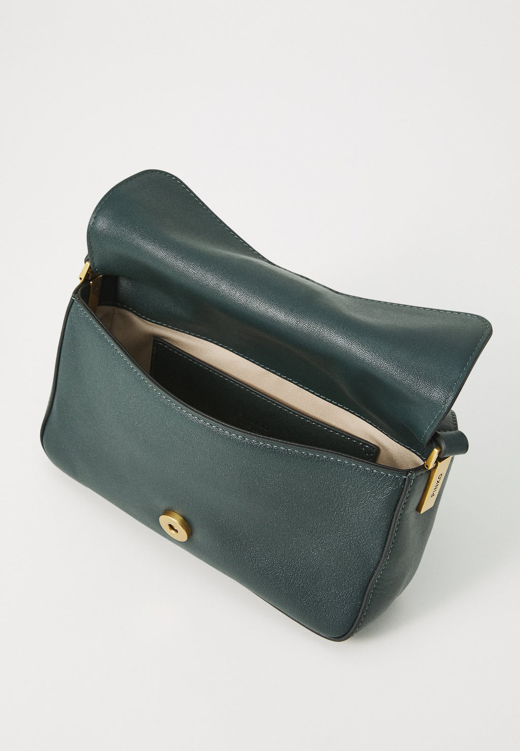 Pinko Love One Mini Slouchy - Verde Scarabeo/Gold