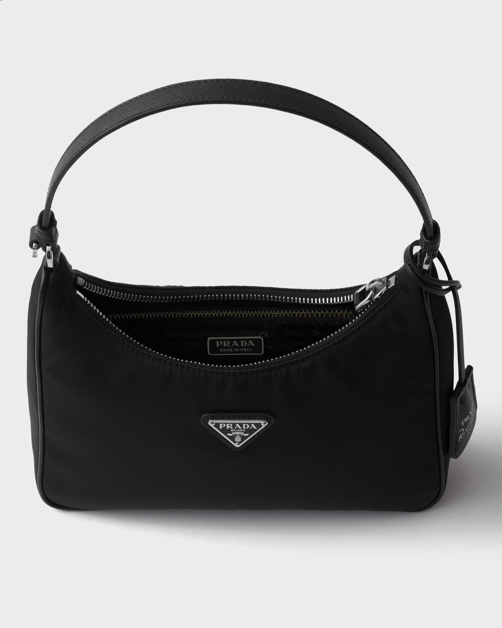 PRADA - Mini Borsa Re-Edition 2005 in Re-Nylon e Saffiano - Nero