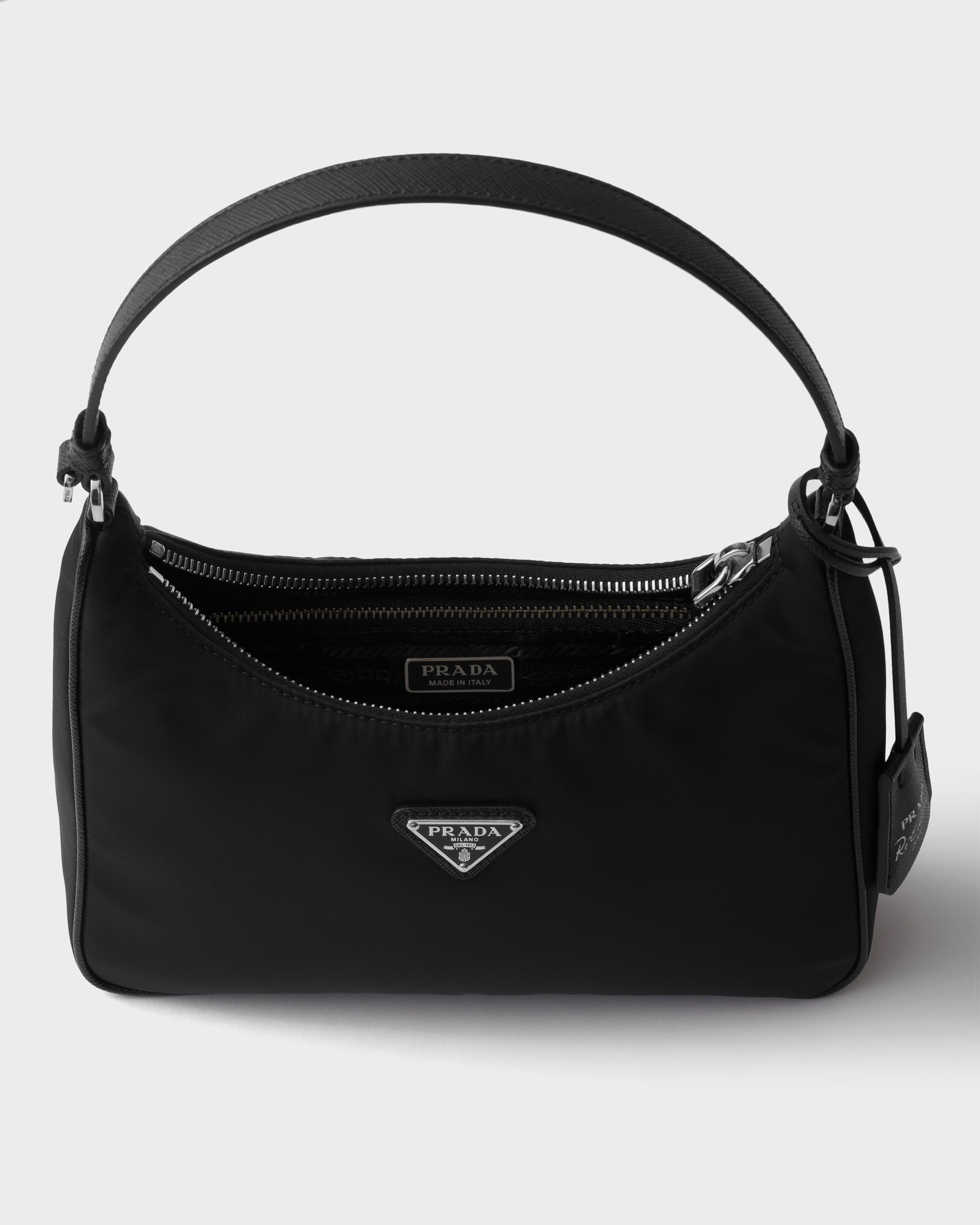 PRADA - Mini Borsa Re-Edition 2005 in Re-Nylon e Saffiano - Nero