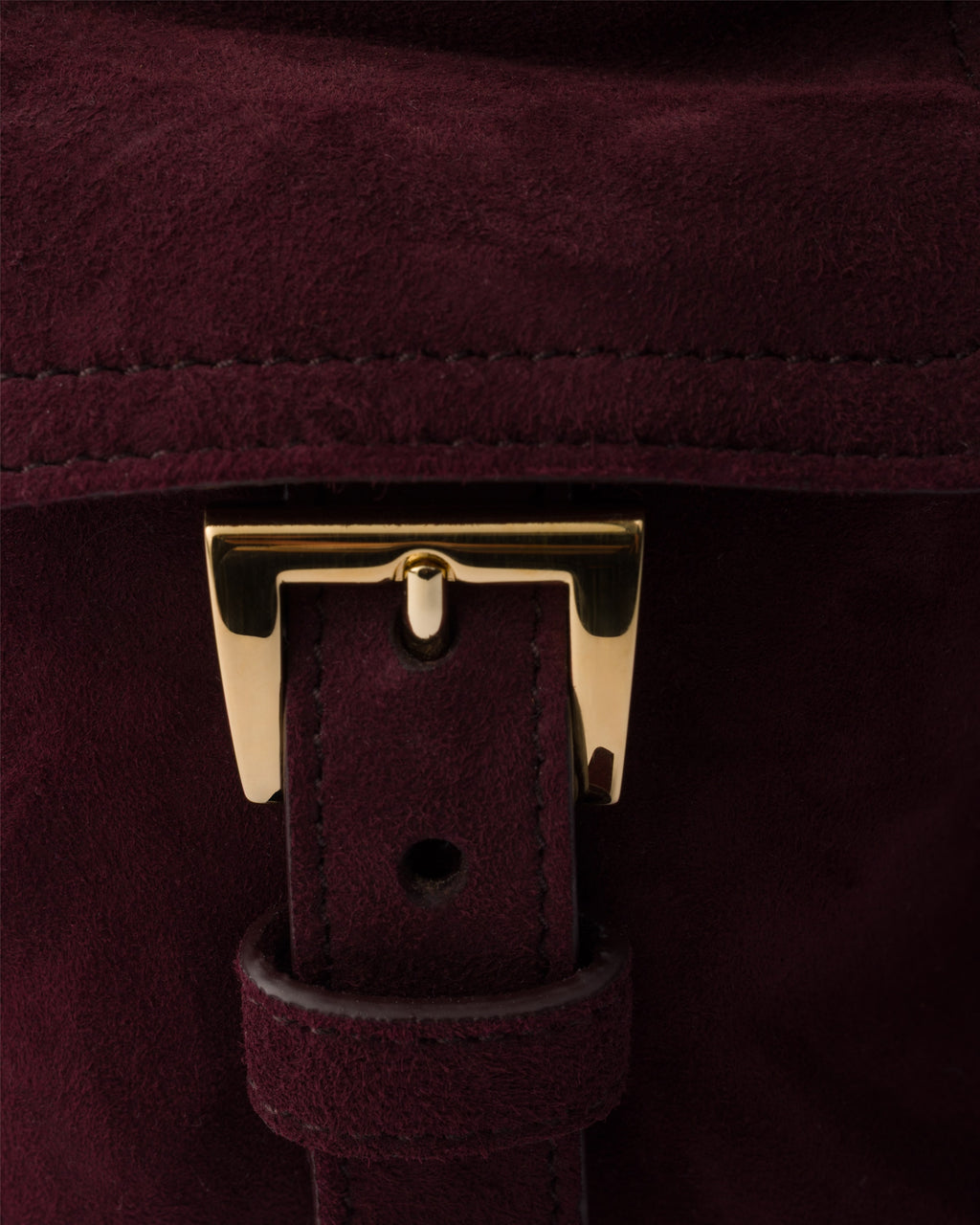 Prada Explore Medium Scamosciata Bordeaux