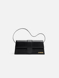 JACQUEMUS - Borsa Le Bambino Long in Pelle Liscia - Nera