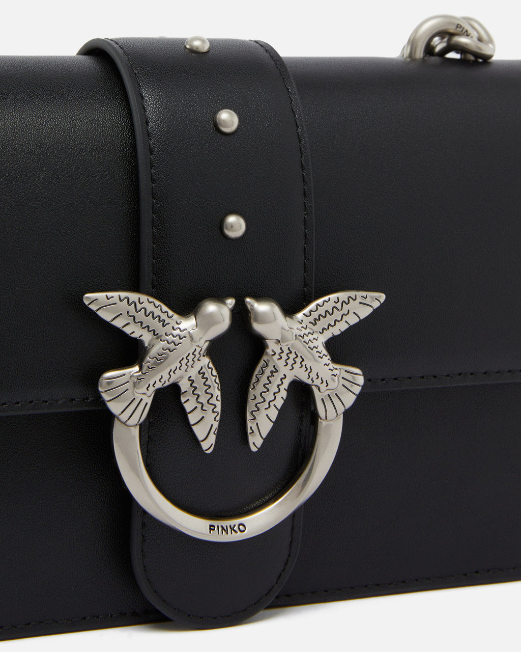 Pinko Love One Mini-Black/Silver