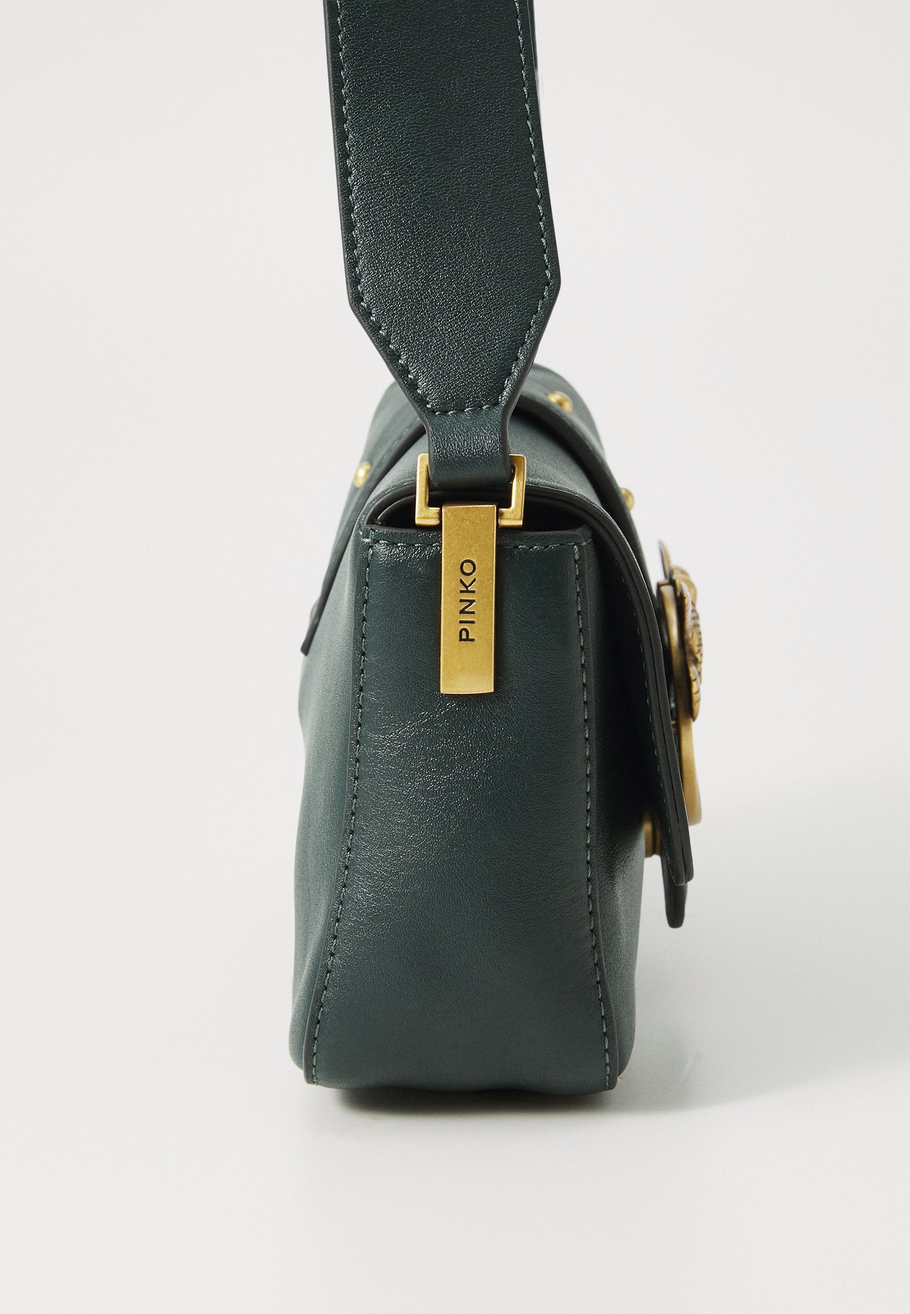 Pinko Love One Mini Slouchy - Verde Scarabeo/Gold