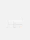 JACQUEMUS - Borsa Le Bambino Long in Pelle Liscia - Bianco
