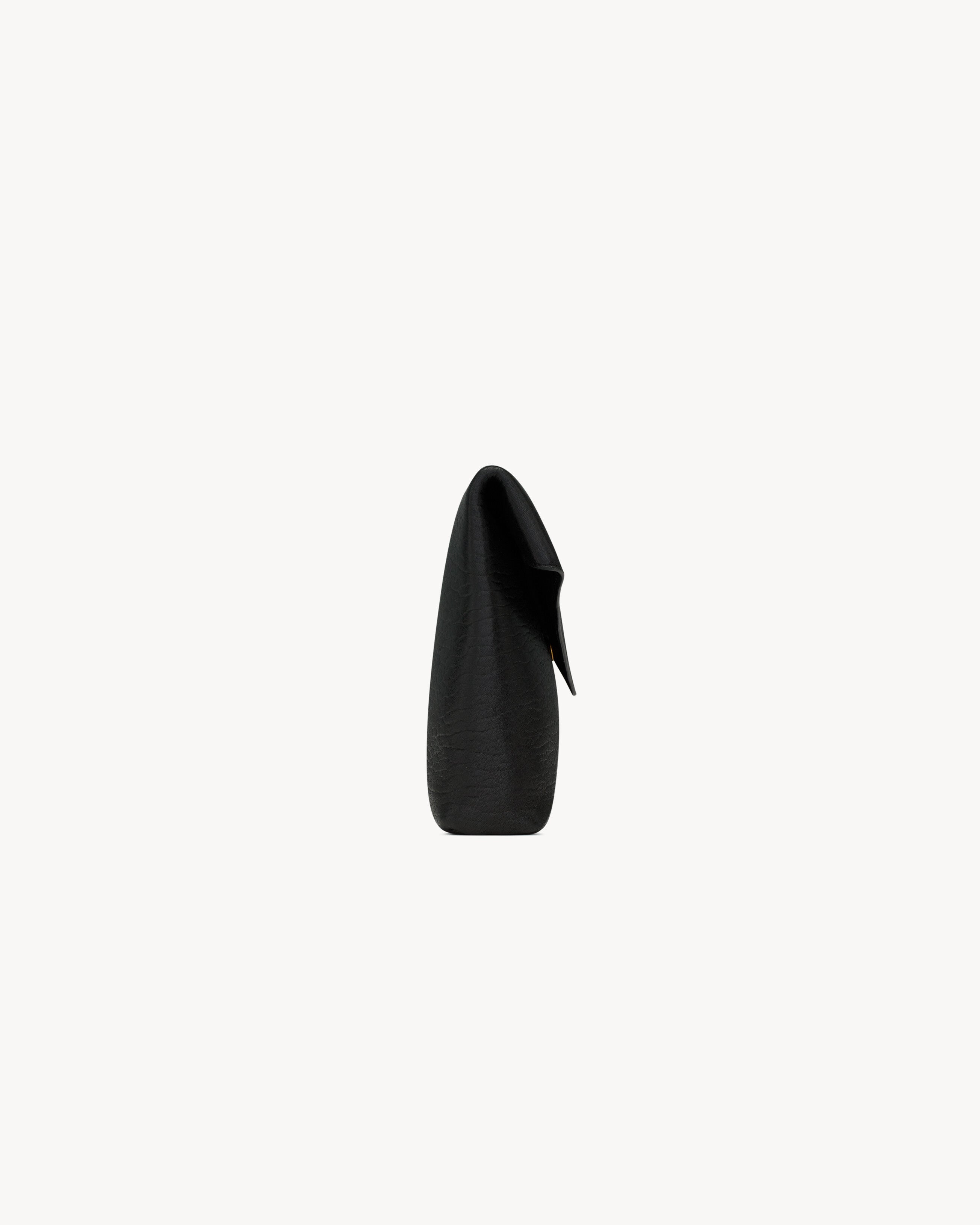 Pochette Saint Laurent Envelope Large Cassandre — Pelle di Agnello Nera