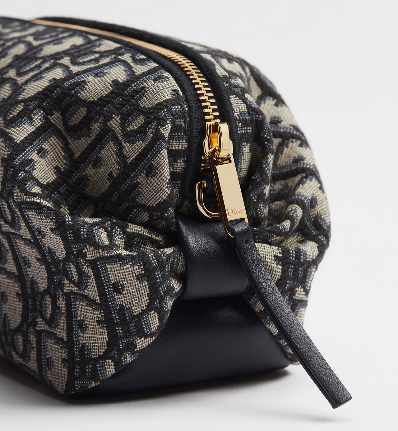 Pochette Dior Bow — Jacquard Dior Oblique Blu