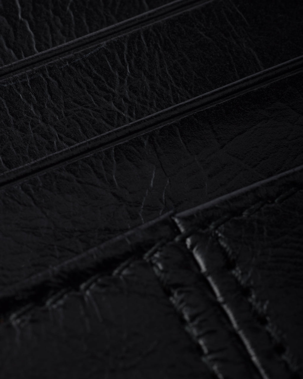 Portacarte Prada in Pelle con Logo Triangolo Smaltato - Nero