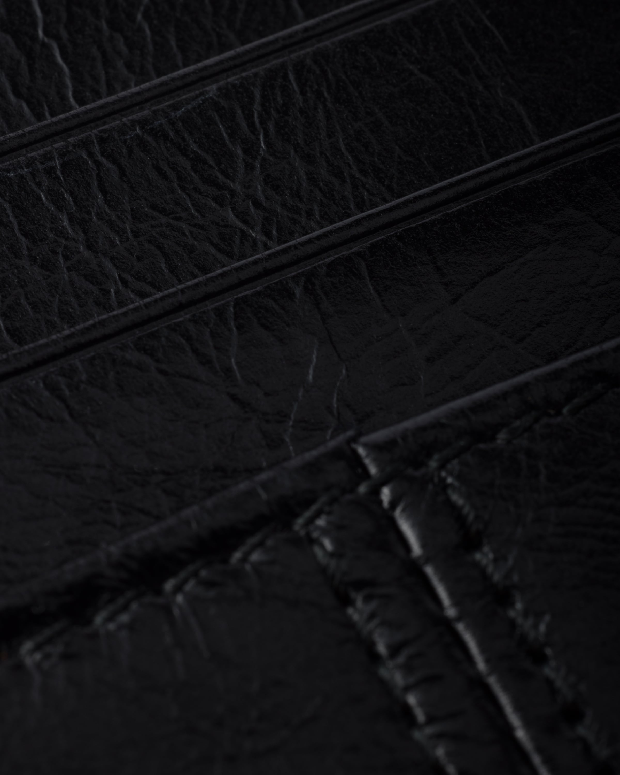 Portacarte Prada in Pelle con Logo Triangolo Smaltato - Nero