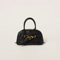 MIU MIU - Borsa Aventure in Nappa - Nero