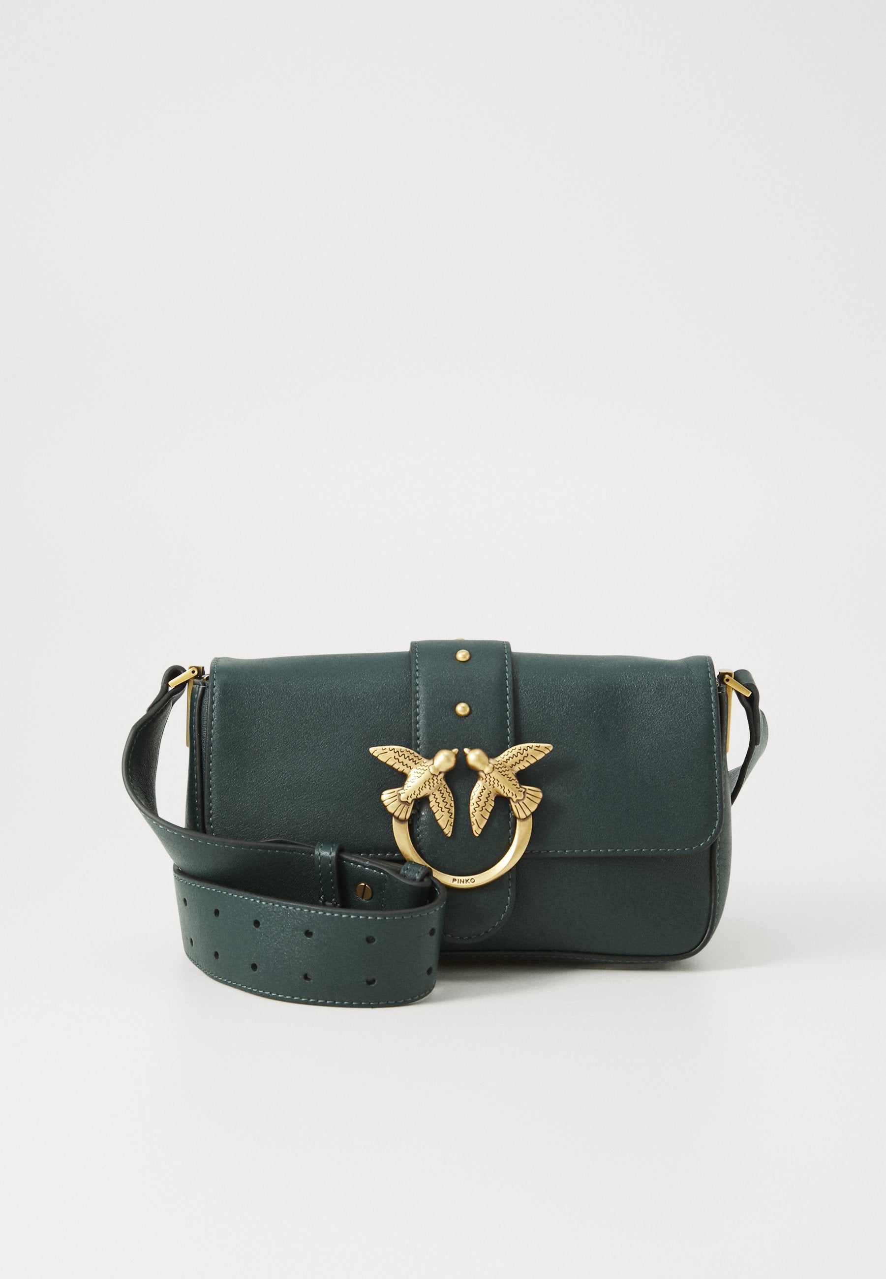 Pinko Love One Mini Slouchy - Verde Scarabeo/Gold