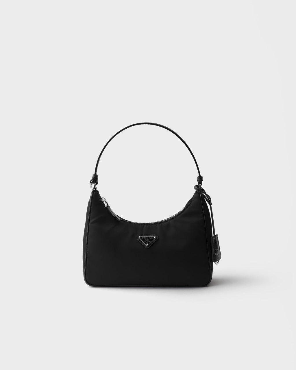 Prada Re-Edition 2005 Mini Borsa in Re-Nylon e Saffiano Nera